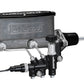 Wilwood HV Tandem M/C Kit w L/H Bracket & Prop Valve - 7/8in Bore-W/Pushrod