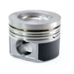 Mahle MS Piston Set GM Duramax 6.6L 4.095in Bore 3.898in Stk 6.417in Rod -41.8cc 17:1 CR Set of 8