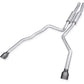 Stainless Works 2021 Ram TRX 6.2L Legend Catback w/ Black Chrome Tips