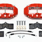 Wilwood D8-4 Rear Caliper Kit Red Corvette C2 / C3 65-82