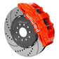 Wilwood SX6R Front Brake Kit 15in SRP Slotted/Drilled Red 05-13 Chevy Corvette