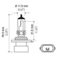Hella Bulb 9006Xs 12V 80W Xen Wht Xb (2)