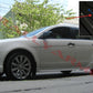 Rally Armor 07-17 Mitsubishi Lancer Black UR Mud Flap w/ Blue Logo