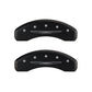 MGP 4 Caliper Covers Engraved Front & Rear Style 2/Chrysler Wing Red finish silver ch