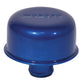 Moroso Valve Cover Breather - 1.22in Diameter - One Piece Push-In Type - Blue Powder Coat