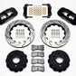 Wilwood AERO4 RearTruck Kit 14.25in Drilled 1999-2010 GM 1500-SUV 2 Piston OE Caliper