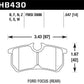 Hawk HP+ Street Brake Pads