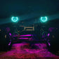 Oracle 7in High Powered LED Headlights - Black Bezel - ColorSHIFT No Controller