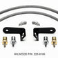 Wilwood Flexline Kit Front 1970-1973 Ford Mustang w/ FSL4 Caliper