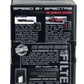 Spectre Adjustable Conical Air Filter 2-1/2in. Tall (Fits 3in. / 3-1/2in. / 4in. Tubes) - Black