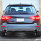 AWE Tuning Audi B8.5 All Road Touring Edition Exhaust - Dual Outlet Diamond Black Tips