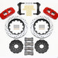 Wilwood AERO6 Front Hat Kit 15.00 Drilled Red 97-04 Corvette C5/Z06 05-13 C6