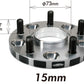 Project Kics 12X1.50 HUB67MM 5-114.3 Wide Tread Spacers - 15MM