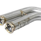 aFe Twisted Steel HDR X-Pipe SS-304 01-06 BMW M3 3.2L S54