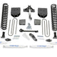 Fabtech 11-13 Ford F450/550 4WD 10 Lug 6in Basic Sys w/Perf Shks