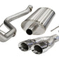 Corsa 11-13 Ford F-150 Raptor 6.2L V8 Polished Sport Cat-Back Exhaust