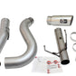 aFe MACHForce XP Exhaust Large Bore 5in DPF-Back Alu. 13-15 Dodge Trucks L6-6.7L (td) *Polish Tip