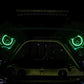 Oracle 7in High Powered LED Headlights - Black Bezel - ColorSHIFT 2.0