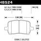 Hawk 05-07 Cobalt SS / 08-09 HHR / 04+ Malibu / 07A+ G5 GT / 06+ G6 / HPS Street Front Brake Pads