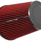 Spectre HPR Conical Air Filter 6in. Flange ID / 7.719in. Base OD / 8.5in. Tall - Red