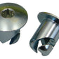 Moroso Quick Fastener - Oval Head - 7/16in x .400in - Steel - 10 Pack