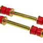 Prothane Universal End Link Set - 5in Mounting Length - Red