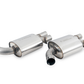AWE Tuning Audi C7.5 A6 3.0T Touring Edition Exhaust - Quad Outlet Chrome Silver Tips