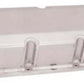 Moroso Chevrolet Big Block Valve Cover w/Billet Rail - 3.875in - Exhaust & Intake Pockets - Aluminum