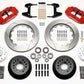 Wilwood Narrow Superlite 6R Front Hub Kit 14.00in Red 74-80 Pinto/Mustang II Disc Spindle only