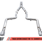 AWE Tuning 2015+ Dodge Charger 6.4L/6.2L Supercharged Track Edition Exhaust - Chrome Silver Tips