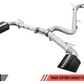 AWE Tuning 17-19 Audi RS3 8V Track Edition Exhaust - Diamond Black Tips RS-Style Tips
