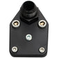 Moroso Chevrolet Small Block Fuel Pump Block-Off Plate w/Fitting - Billet Aluminum
