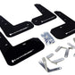 Rally Armor 13-17 Subaru BRZ / Scion FR-S Black UR Mud Flap w/ White Logo