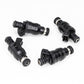 DeatschWerks Universal 1000cc Low Impedance 11mm Upper Injector - Set of 4