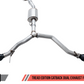 AWE Tuning 20-21 Jeep Gladiator JT 3.6L Tread Edition Cat-Back Dual Exhaust - Diamond Black Tip