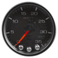 Autometer Spek-Pro Gauge Boost 2 1/16in 35psi Stepper Motor W/Peak & Warn Black/Black