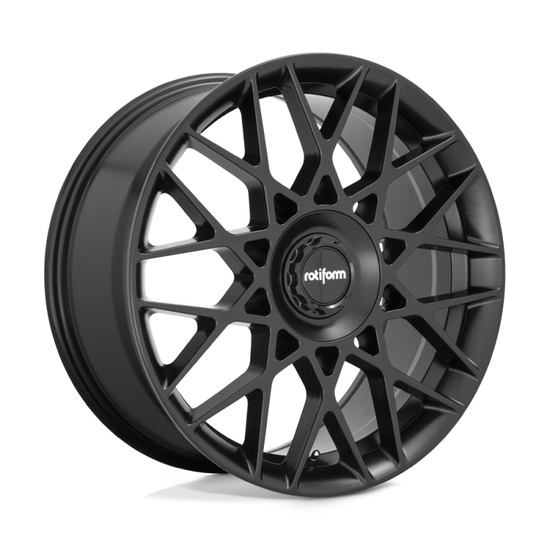 Rotiform R165 BLQ-C Wheel 19x8.5 5x108/5x114.3 35 Offset - Matte Black