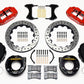 Wilwood Narrow Superlite 4R Rear P-Brk Kit 12.88in Drilled Red Ford 8.8 w/2.5in Offset-5 Lug