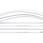 AVS 15-18 Chevy Silverado 2500 Crew Cab Ventvisor Front & Rear Window Deflectors 4pc - Chrome
