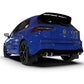 Rally Armor 2022 MK8 Volkswagen Golf GTI/R Red UR Mud Flap w/ White Logo