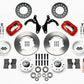 Wilwood Forged Dynalite Front Kit 11.00in Red 55-57 Chevy
