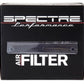 Spectre Adjustable Conical Air Filter 5-1/2in. Tall (Fits 3in. / 3-1/2in. / 4in. Tubes) - Black