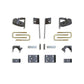 MaxTrac 2019+ GM C/K1500 2WD/4WD 5in Rear Adj. Lowering Flip Kit