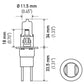 Hella Bulb H3C 12V 80W Xen Wht Xb (2)
