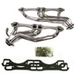 JBA 96-00 GM Truck 5.0L/5.7L SBC w/o A.I.R. 1-1/2in Primary Silver Ctd Cat4Ward Header