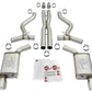 aFe MACHForce XP 3in Sport Tone Cat-Back Exhausts w/ Polished Tips 15-17 Ford Mustang V6/V8