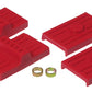 Prothane 70-81 GM Upper/Lower Spring Pad (Multi) - Red