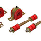 Energy Suspension 82-04 Chevy S10 Blazer/S10 PU Red Front Sway Bar Bushing Set w/ 1-1/16in End Links