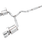 AWE Tuning Subaru STI VA / WRX GV / STI GV Sedan Touring Edition Exhaust - Chrome Silver Tip (102mm)