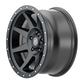 ICON Rebound Pro 17x8.5 5x4.5 0mm Offset 4.75in BS 71.5mm Bore Satin Black Wheel
